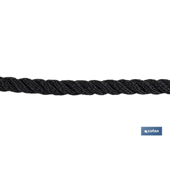Comprar CARRETE CABO DE AMARRE 8 MM 200 M N Cofan | almacendeferreteriacor.es