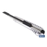 CÚTER DE ALUMINIO 9 MM