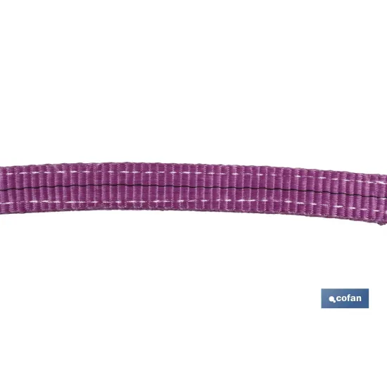 Comprar ESLINGA PLANA POLIESTER 1000KG X 2M Cofan | almacendeferreteriacor.es
