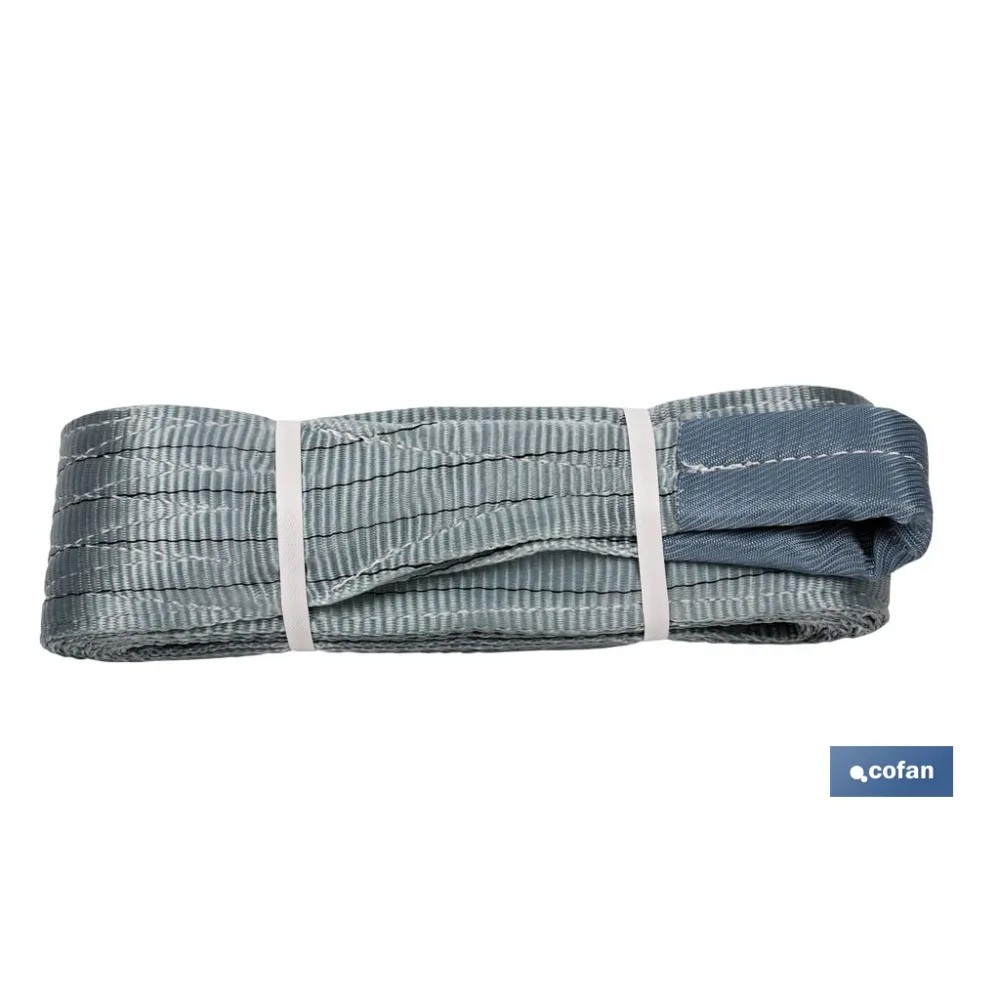 Comprar ESLINGA PLANA POLIESTER 4000KG X 6M Cofan | almacendeferreteriacor.es