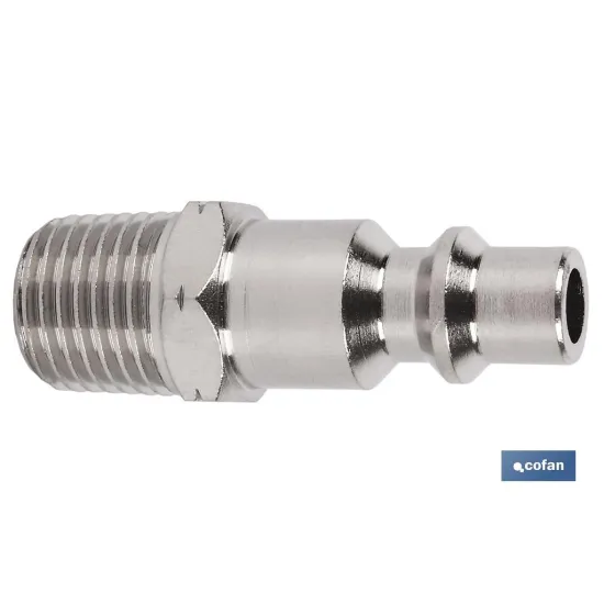 Comprar CONECTOR AIRE ROSCA MACHO 1/4 (PACK Cofan | almacendeferreteriacor.es