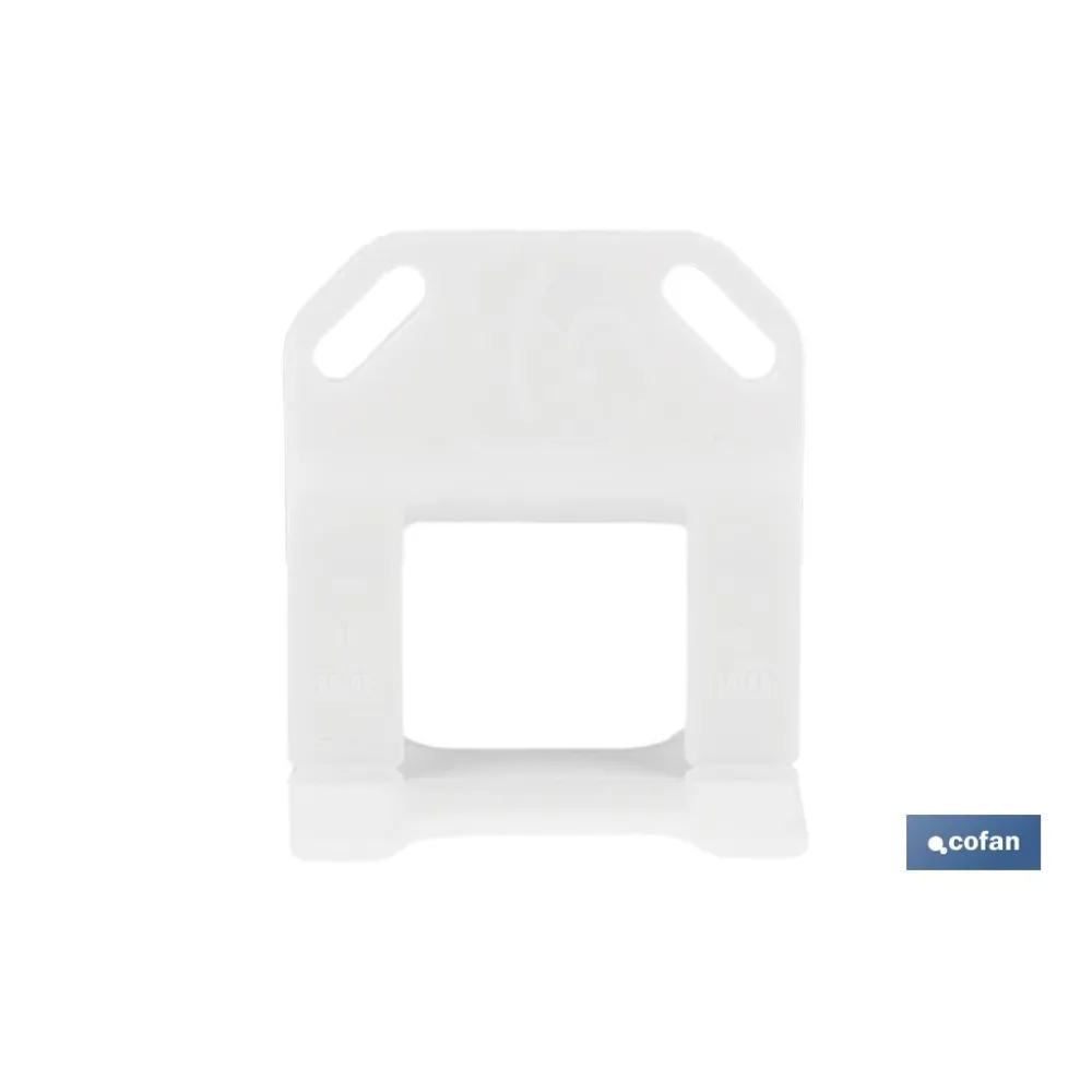 Comprar CLIP DE NIVELACIÓN 0,5 MM 300 UDS ( Cofan | almacendeferreteriacor.es