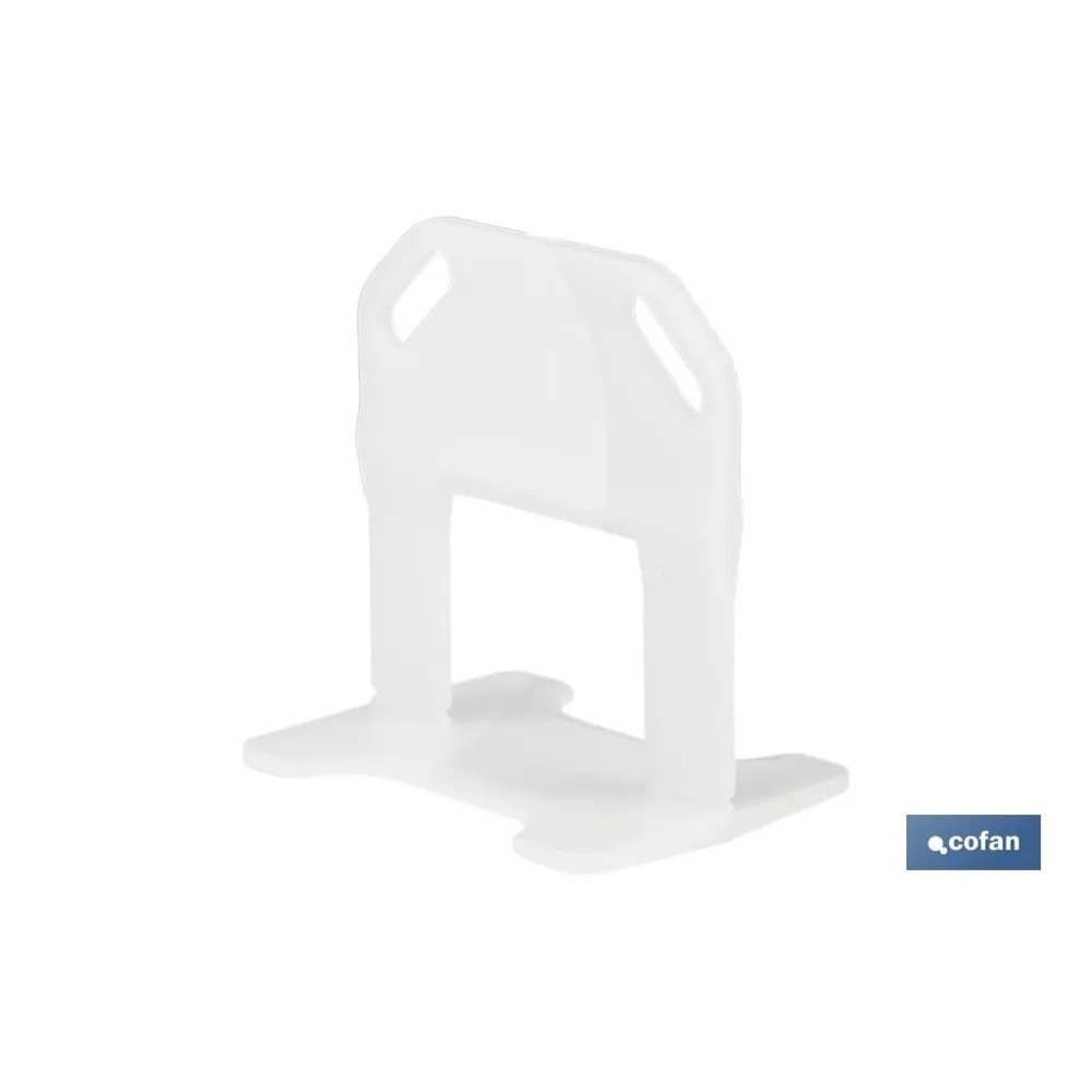 Comprar CLIP DE NIVELACIÓN 0,5 MM 300 UDS ( Cofan | almacendeferreteriacor.es