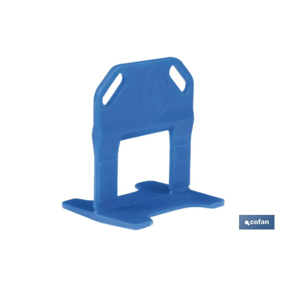 Comprar CLIP DE NIVELACIÓN 1,5 MM 300 UDS ( Cofan | almacendeferreteriacor.es