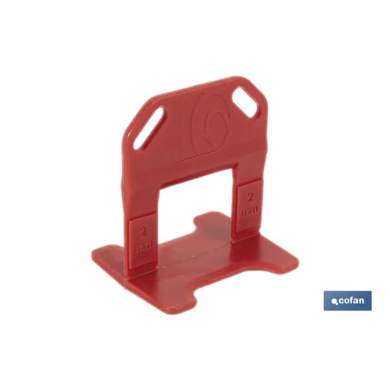 Comprar CLIP DE NIVELACIÓN 2,0 MM 300 UDS ( Cofan | almacendeferreteriacor.es