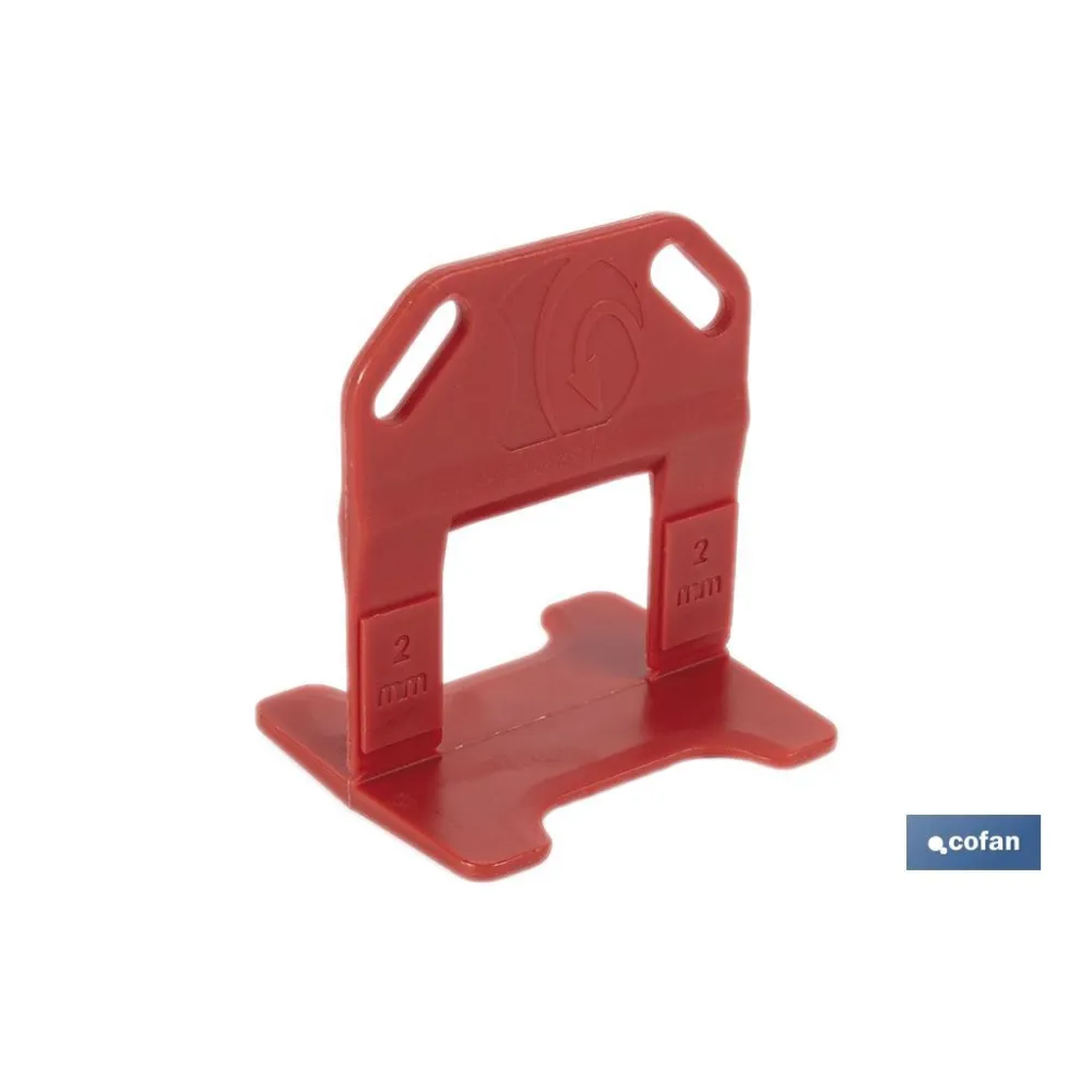 Comprar CLIP DE NIVELACIÓN 2,0 MM 300 UDS ( Cofan | almacendeferreteriacor.es
