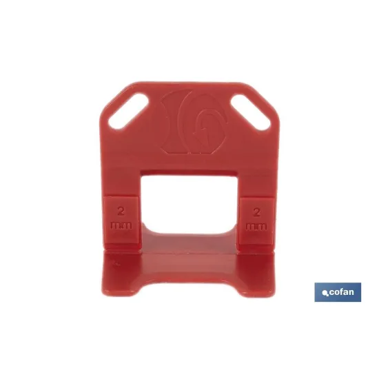 Comprar CLIP DE NIVELACIÓN 2,0 MM 300 UDS ( Cofan | almacendeferreteriacor.es
