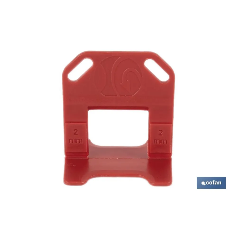 Comprar CLIP DE NIVELACIÓN 2,0 MM 300 UDS ( Cofan | almacendeferreteriacor.es