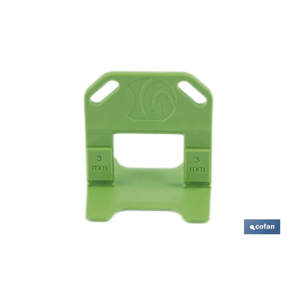Comprar CLIP DE NIVELACIÓN 3,0 MM 300 UDS ( Cofan | almacendeferreteriacor.es