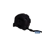 FLEXÓMETRO HOJA NEGRA DOBLE CARA 25 MM X 5 M