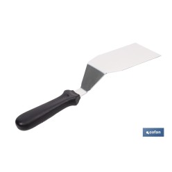 ESPÁTULA ACODADA INOXIDABLE PARA BARBACOA 27,5 X 7,5 CM