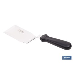 ESPÁTULA ACODADA INOXIDABLE PARA BARBACOA 27,5 X 7,5 CM