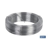 ROLLO ALAMBRE GALVANIZADO 1 Kg (1,1mm) Nº 6