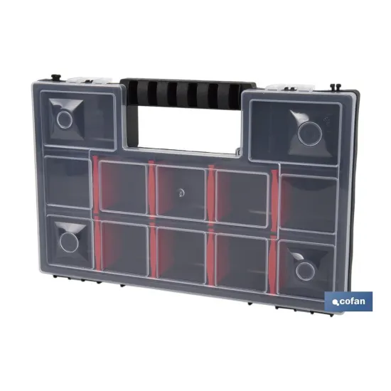 Comprar ESTUCHE ORGANIZADOR 12 COMPARTIMENT Cofan | almacendeferreteriacor.es