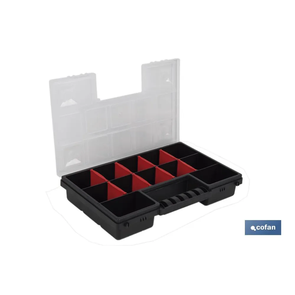 Comprar ESTUCHE ORGANIZADOR 12 COMPARTIMENT Cofan | almacendeferreteriacor.es