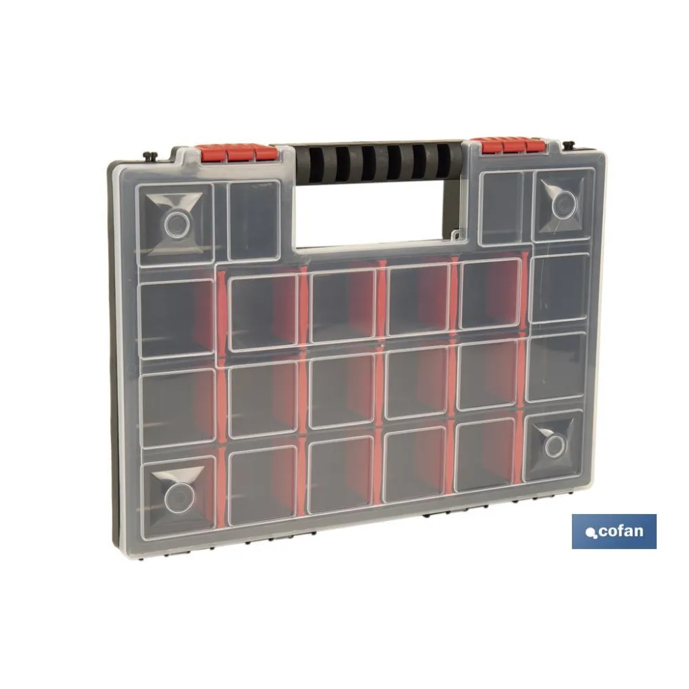 Comprar ESTUCHE ORGANIZADOR 20 COMPARTIMENT Cofan | almacendeferreteriacor.es