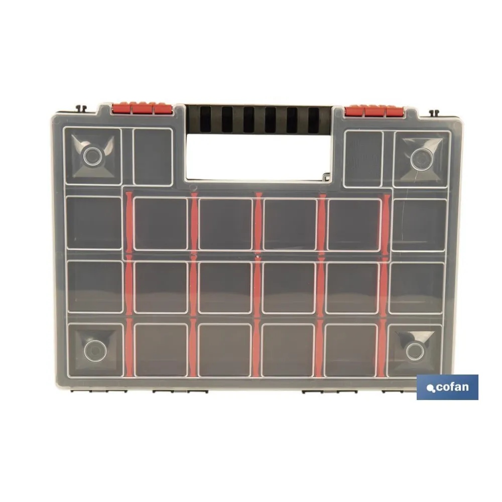 Comprar ESTUCHE ORGANIZADOR 20 COMPARTIMENT Cofan | almacendeferreteriacor.es