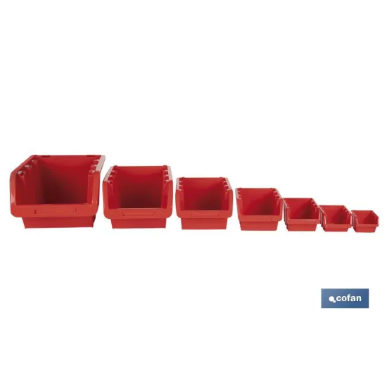 Comprar GAVETA ROJA 155 X 100 X 70 MM (PACK Cofan | almacendeferreteriacor.es