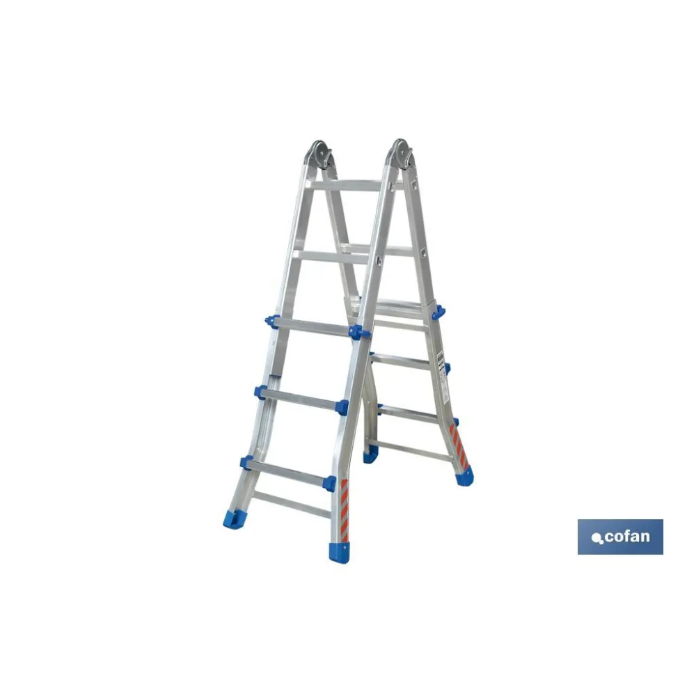 Comprar ESCALERA PLUS ALUMINIO MULTIPOSICIÓ Cofan | almacendeferreteriacor.es