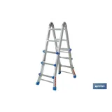 Comprar ESCALERA PLUS ALUMINIO MULTIPOSICIÓ Cofan | almacendeferreteriacor.es