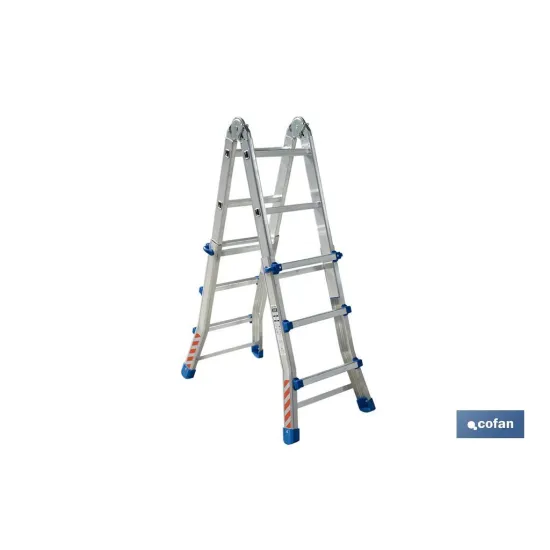 Comprar ESCALERA PLUS ALUMINIO MULTIPOSICIÓ Cofan | almacendeferreteriacor.es