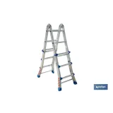 Comprar ESCALERA PLUS ALUMINIO MULTIPOSICIÓ Cofan | almacendeferreteriacor.es