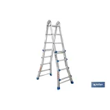 Comprar ESCALERA PLUS ALUMINIO MULTIPOSICIÓ Cofan | almacendeferreteriacor.es