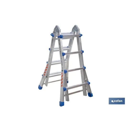 Comprar ESCALERA PLUS ALUMINIO MULTIPOSICIÓ Cofan | almacendeferreteriacor.es