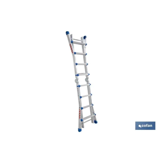 Comprar ESCALERA PLUS ALUMINIO MULTIPOSICIÓ Cofan | almacendeferreteriacor.es