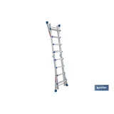 Comprar ESCALERA PLUS ALUMINIO MULTIPOSICIÓ Cofan | almacendeferreteriacor.es