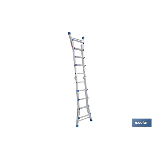 Comprar ESCALERA PLUS ALUMINIO MULTIPOSICIÓ Cofan | almacendeferreteriacor.es