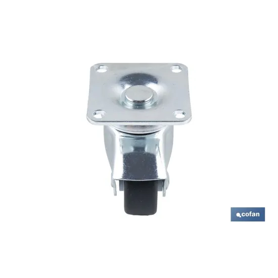 Comprar RUEDA GOMA/GRIS PLACA Ø30X18MM Vent Cofan | almacendeferreteriacor.es