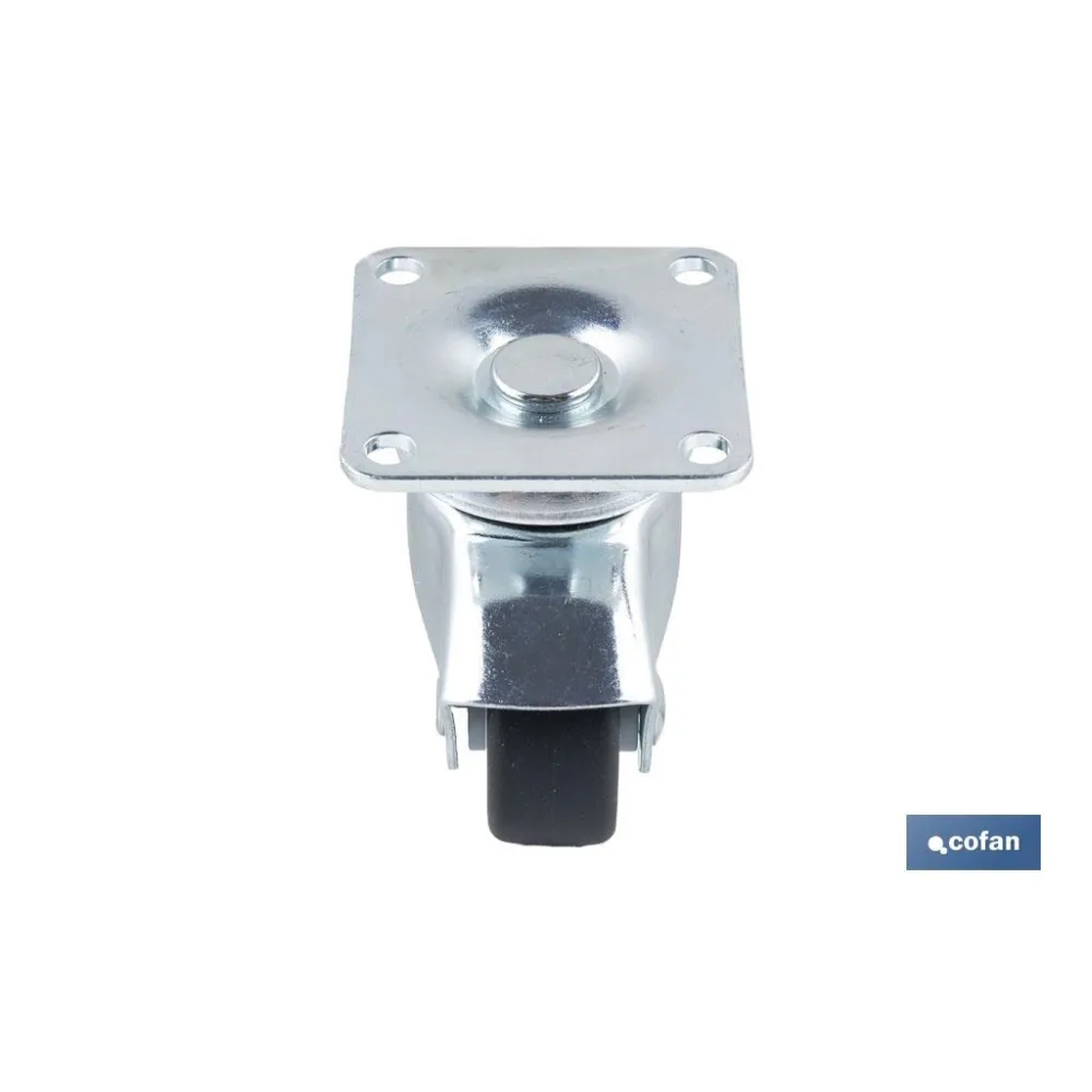 Comprar RUEDA GOMA/GRIS PLACA Ø30X18MM Vent Cofan | almacendeferreteriacor.es