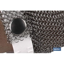 GUANTE ANTICORTE ACERO INOX CARNICERO T-L