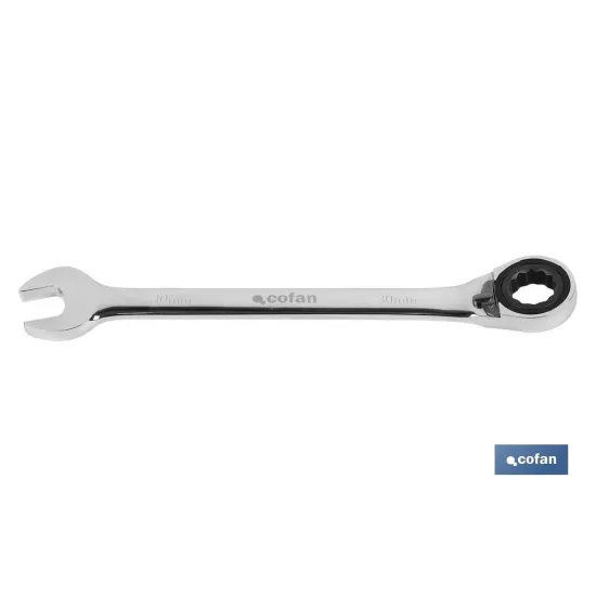 Comprar LLAVE COMBINADA CARRACA REVERS. 16M Cofan | almacendeferreteriacor.es