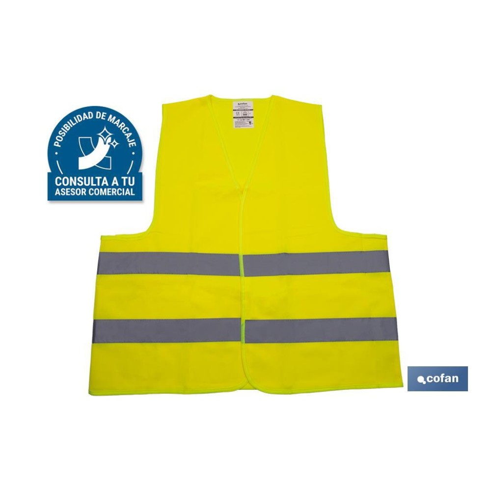CHALECO REFLECTANTE AMARILLO