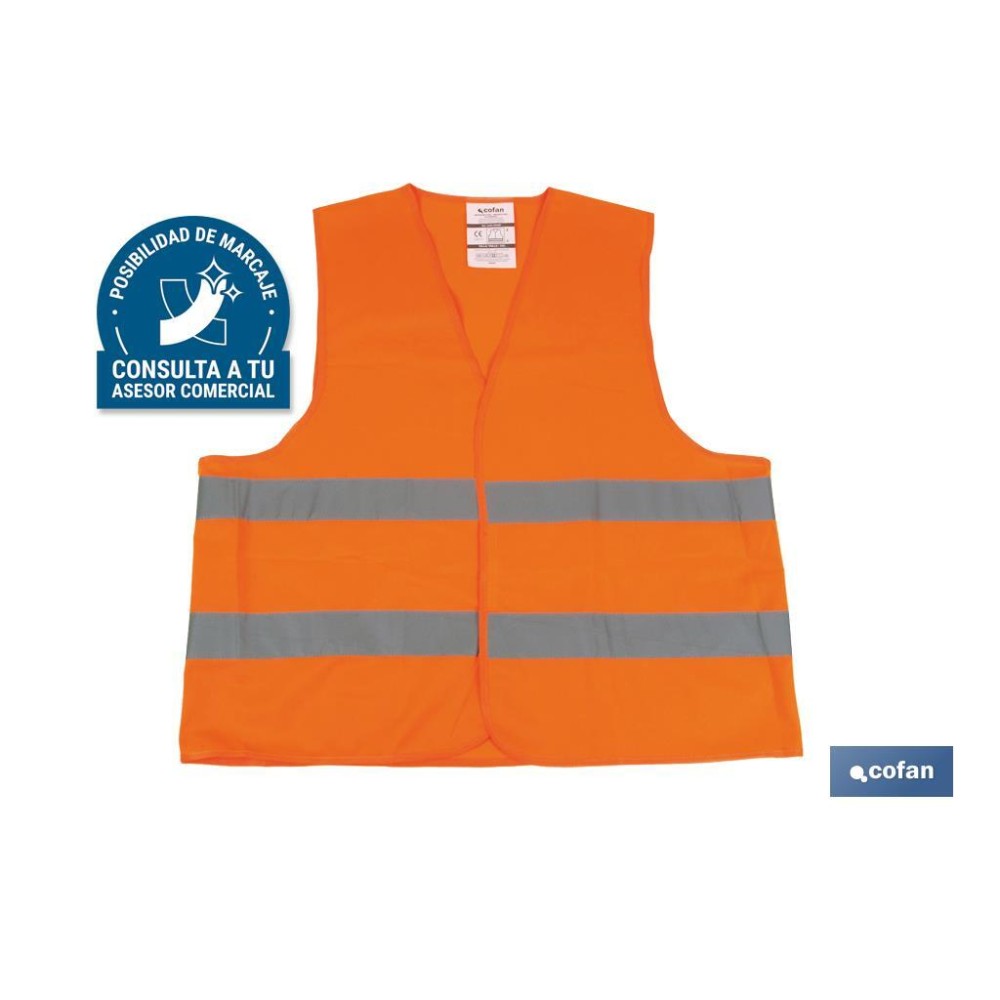CHALECO REFLECTANTE NARANJA