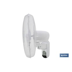 VENTILADOR DE PARED, TEMPORIZADOR, MANDO A DISTANCIA, 50 W