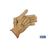 GUANTE VACUNO EXTRA RESIST. AGUA T-10