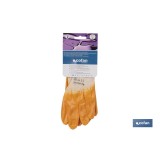 GUANTES NITRILO AMARILLO T-8