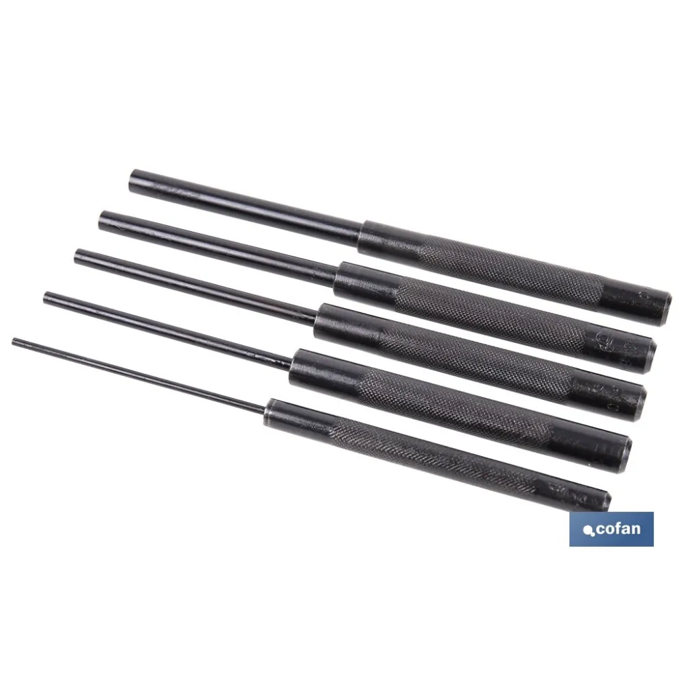 Comprar CONJUNTO 5 PCS BOTADOR CILÍNDRICO L Cofan | almacendeferreteriacor.es