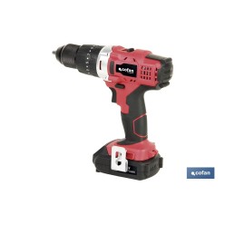 TALADRO PERCUTOR A BATERÍA LI-ION 20 V 1300 RPM 35 NM