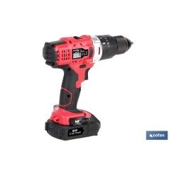 TALADRO PERCUTOR A BATERÍA LI-ION 20 V 1300 RPM 35 NM