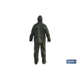 TRAJE AGUA VERDE POLIESTER/PVC TALLA M
