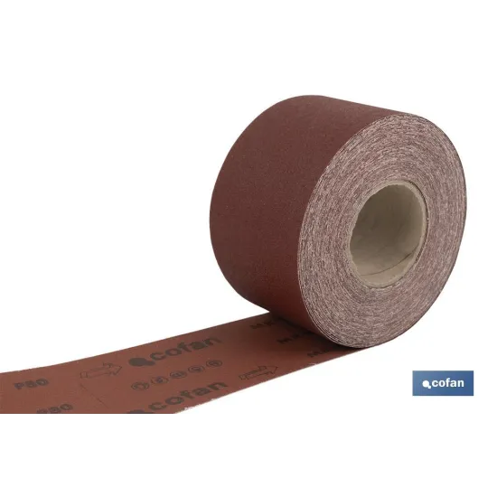 Comprar ROLLO LIJA TELA UNIVERSAL 100 X 25  Cofan | almacendeferreteriacor.es