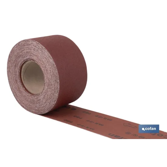 Comprar ROLLO LIJA TELA UNIVERSAL 100 X 25  Cofan | almacendeferreteriacor.es