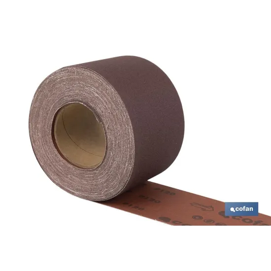 Comprar ROLLO LIJA TELA UNIVERSAL 100 X 25  Cofan | almacendeferreteriacor.es