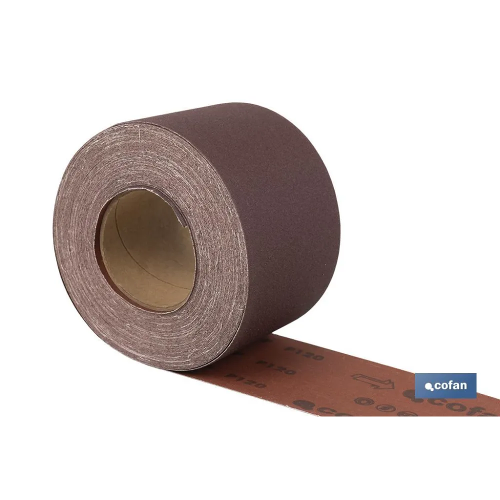 Comprar ROLLO LIJA TELA UNIVERSAL 100 X 25  Cofan | almacendeferreteriacor.es