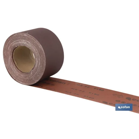 Comprar ROLLO LIJA TELA UNIVERSAL 100 X 25  Cofan | almacendeferreteriacor.es
