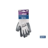 BLISTER G. 100% POLI. IMPREG. NITRILO GRIS T-6
